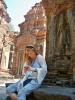 Iwona ogl�da Angkor Wat